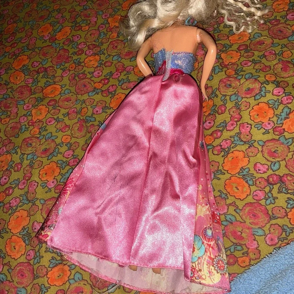 Barbie Crimped Hair Ice Cream Shop Soda Fountain Earrings Vintage 1990's 90s